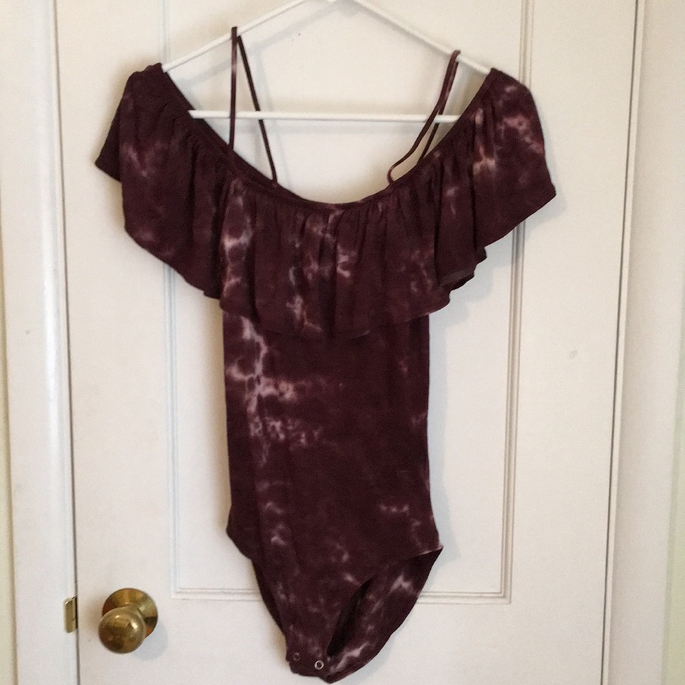Tie-dye body suit